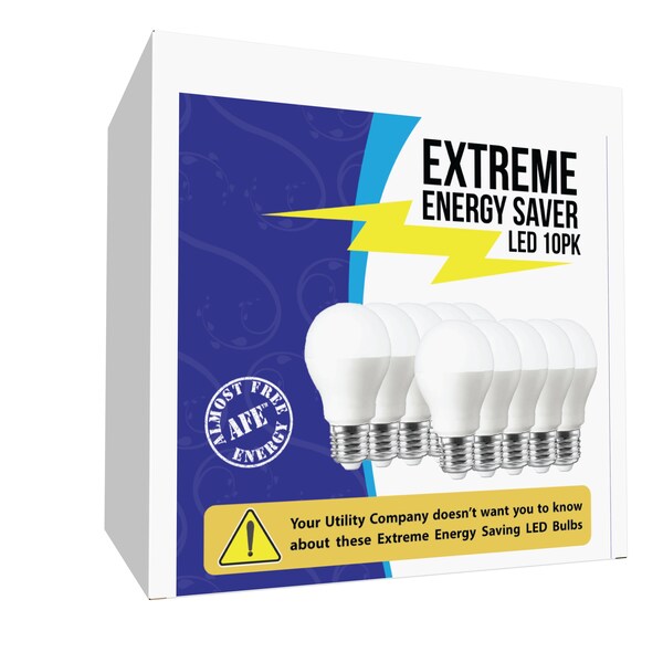 Miracle Led Energy Saver LED Bulbs, 3 Watt, 10PK 603656 - main
